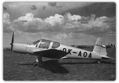 One of two Z-122 planes (here it is marked with Z-122) 