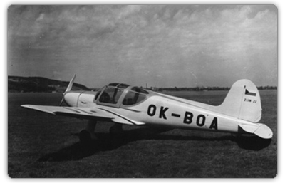 The Z-22 plane with Praga engine