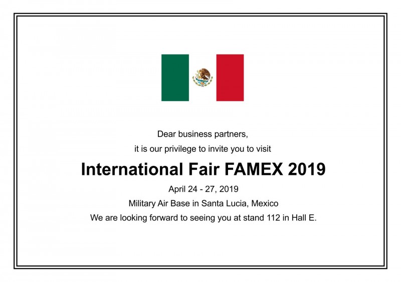 ZLIN AIRCRAFT en la feria FAMEX 2019