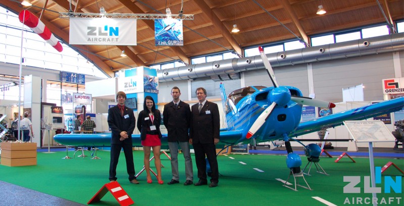 ZLIN AIRCRAFT a.s. at the Aeroshow, Fridrichshafen, April 18-21, 2012